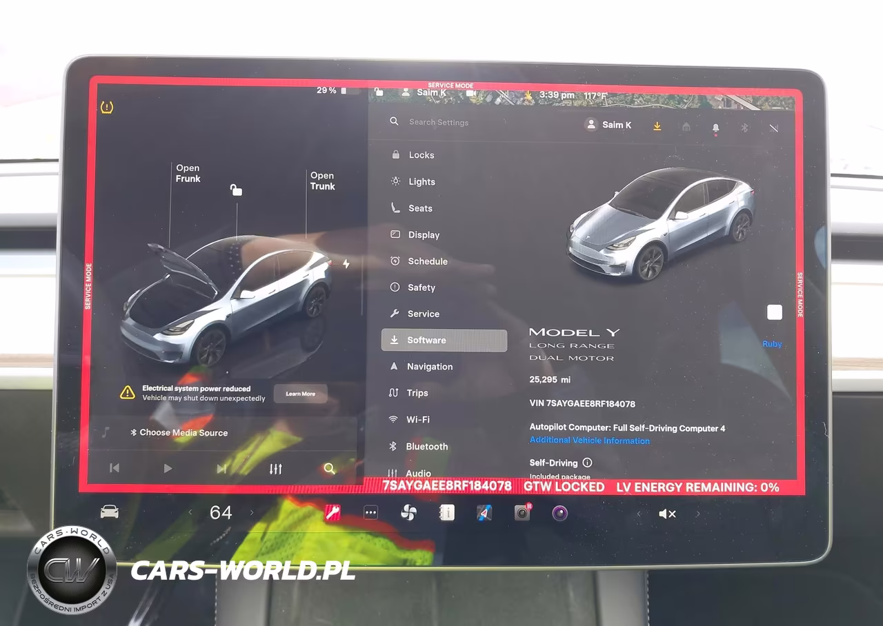 2024 Tesla Model Y Long Range Dual Motor All-Wheel Drive VIN:7SAYGAEE8RF184078 - 7
