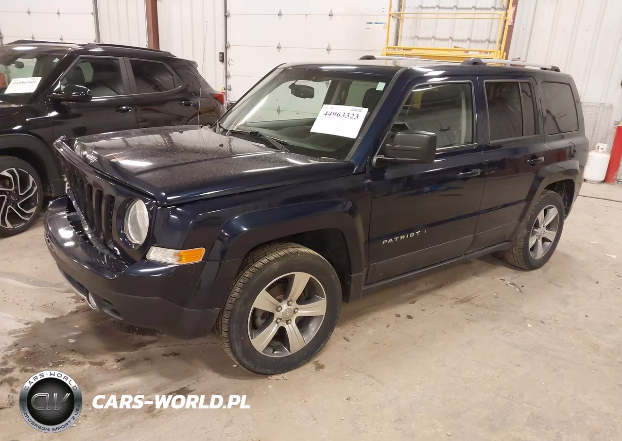 2017 Jeep Patriot High Altitude Fwd VIN:1C4NJPFA4HD137863 - 2