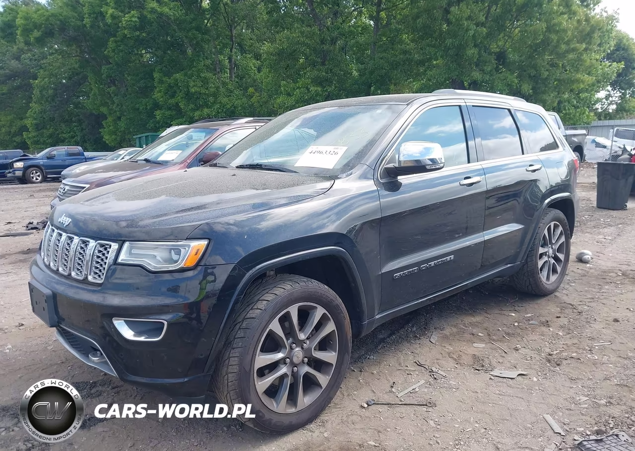 2017 Jeep Grand Cherokee Overland 4X4 VIN:1C4RJFCG6HC955833 - 2