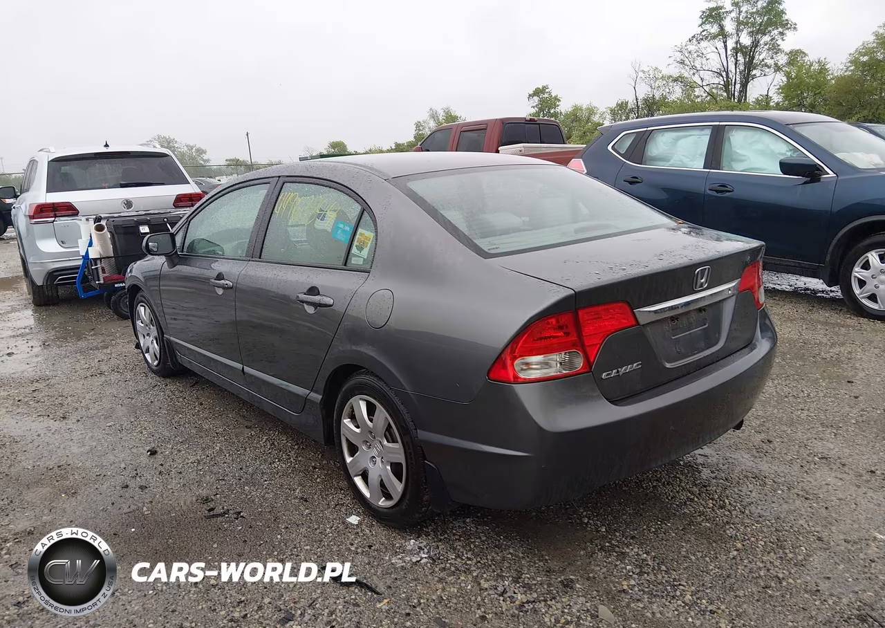 2009 Honda Civic Lx VIN:2HGFA165X9H304866 - 3