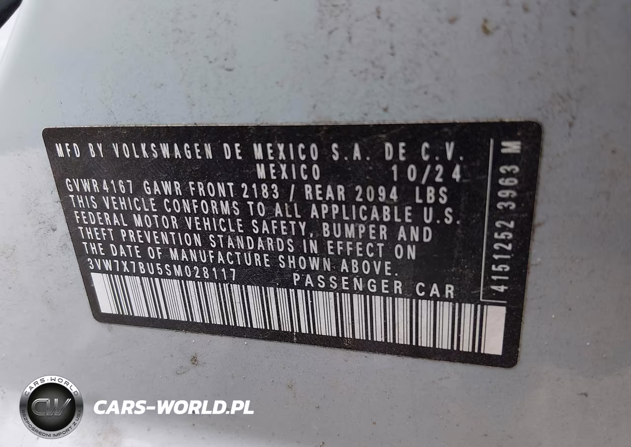 2025 Volkswagen Jetta 1.5T Se VIN:3VW7X7BU5SM028117 - 9