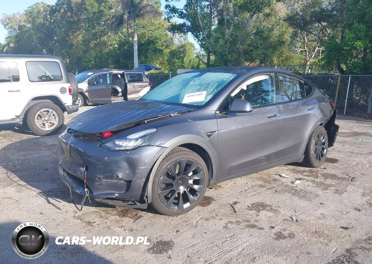 2023 Tesla Model Y Awd-Long Range Dual Motor All-Wheel Drive VIN:7SAYGDEE1PA107919 - 2