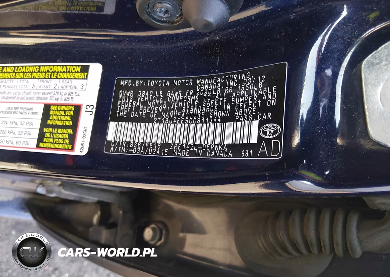 2012 Toyota Corolla Le VIN:2T1BU4EE5CC811344 - 9