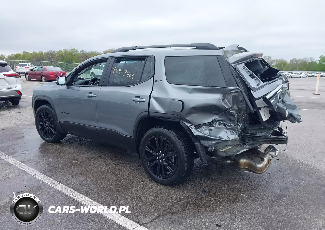 2022 GMC Acadia Fwd Sle VIN:1GKKNKL4XNZ155327 - 3