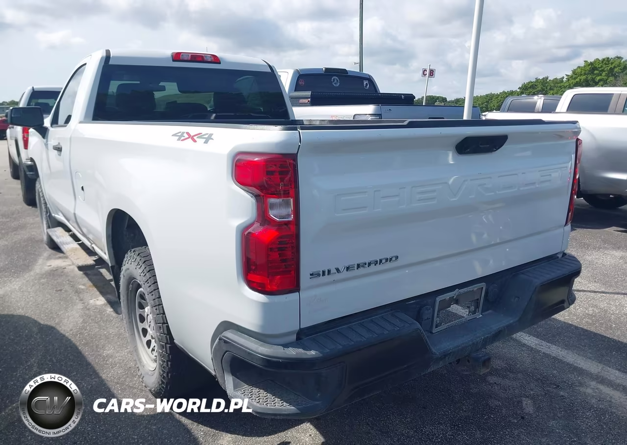 2022 Chevrolet Silverado 1500 4Wd Long Bed Wt VIN:3GCNDAED6NG541634 - 3