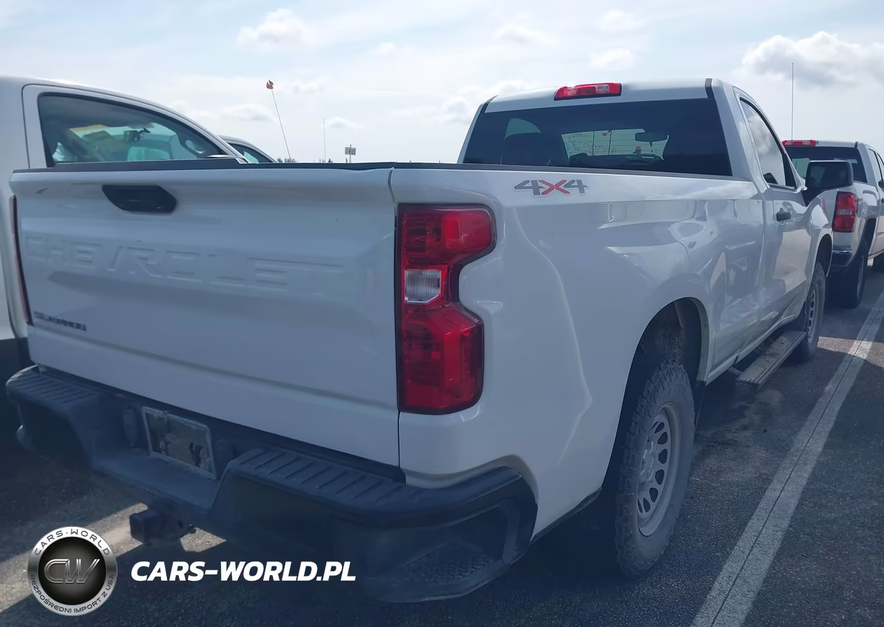 2022 Chevrolet Silverado 1500 4Wd Long Bed Wt VIN:3GCNDAED6NG541634 - 4