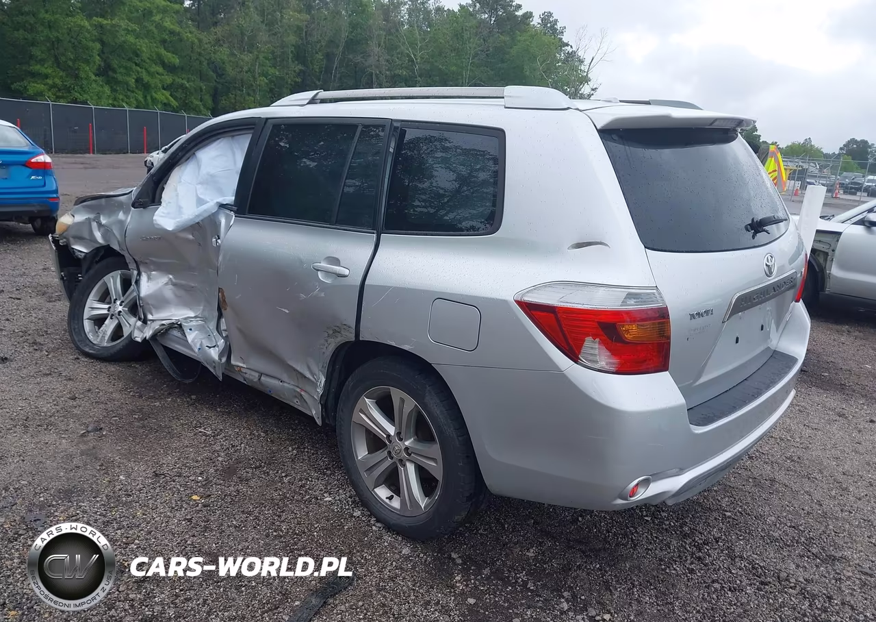 2009 Toyota Highlander Sport VIN:JTEES43AX92131655 - 3