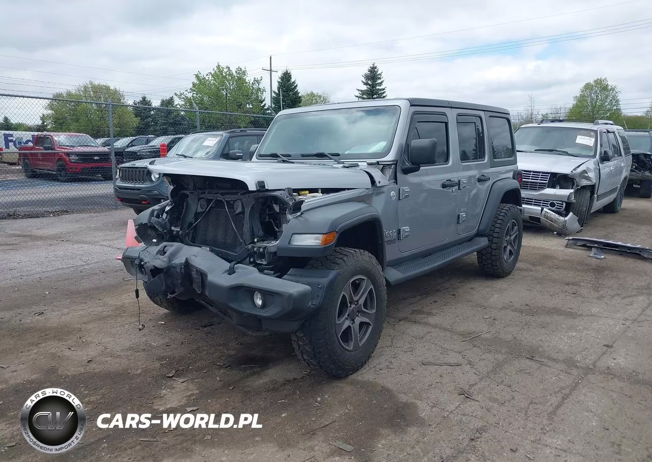2018 Jeep Wrangler Unlimited Sport S 4X4 VIN:1C4HJXDG0JW274619 - 2