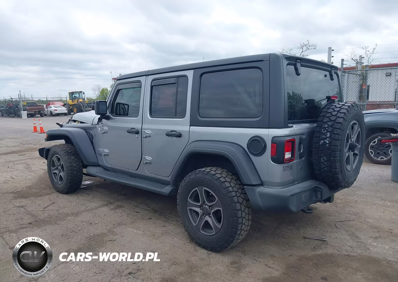 2018 Jeep Wrangler Unlimited Sport S 4X4 VIN:1C4HJXDG0JW274619 - 3