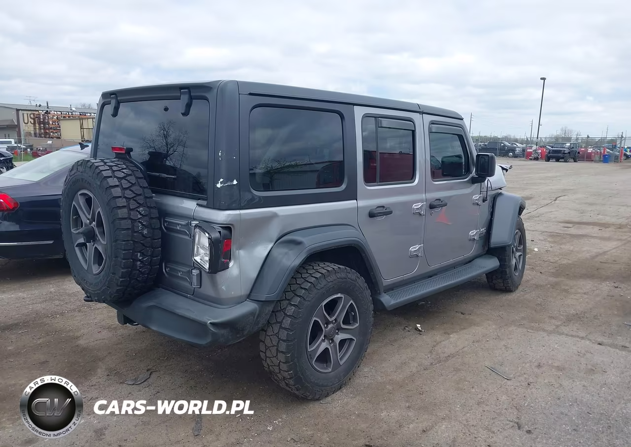 2018 Jeep Wrangler Unlimited Sport S 4X4 VIN:1C4HJXDG0JW274619 - 4
