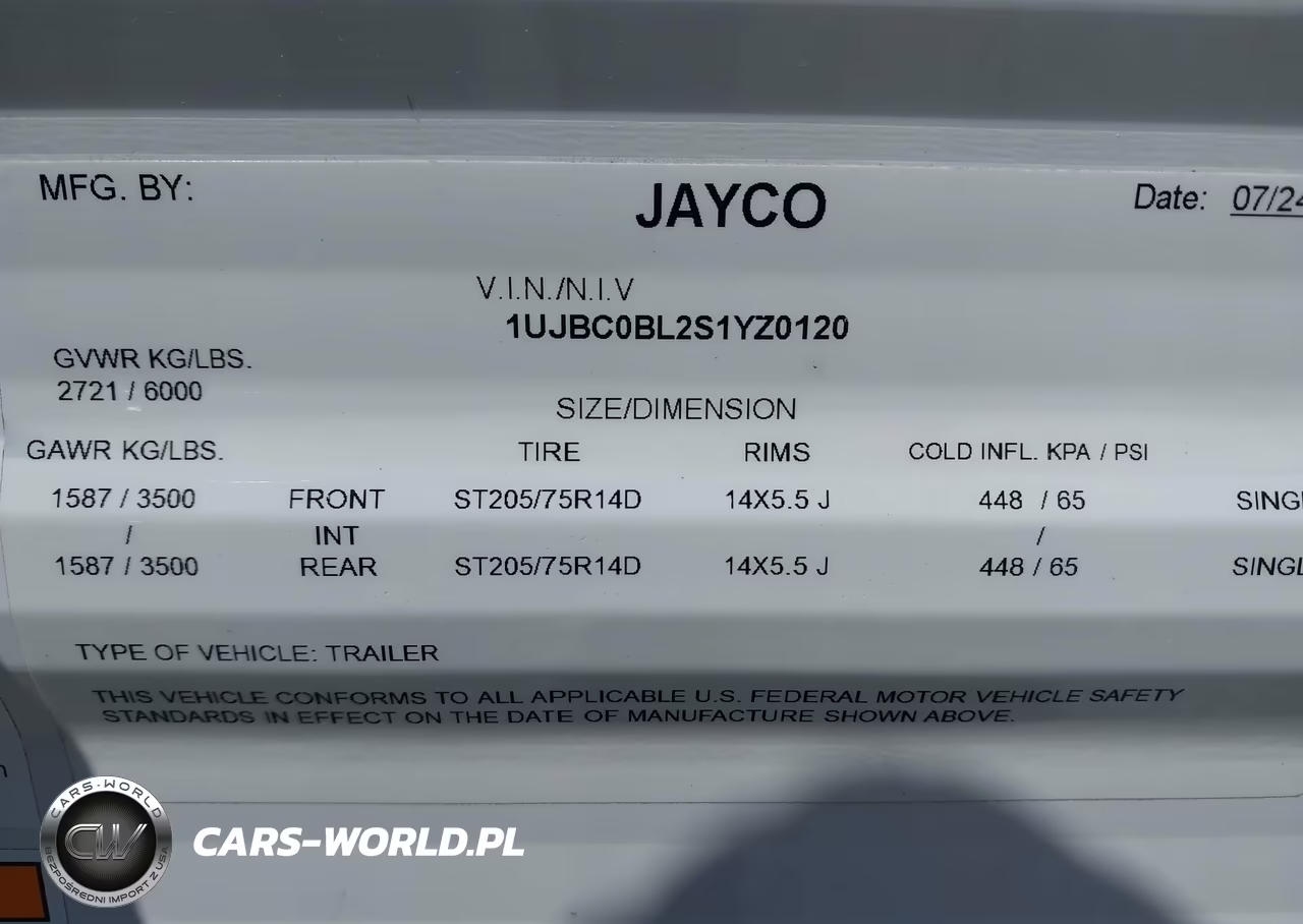 2025 Jayco Other VIN:1UJBC0BL2S1YZ0120 - 9