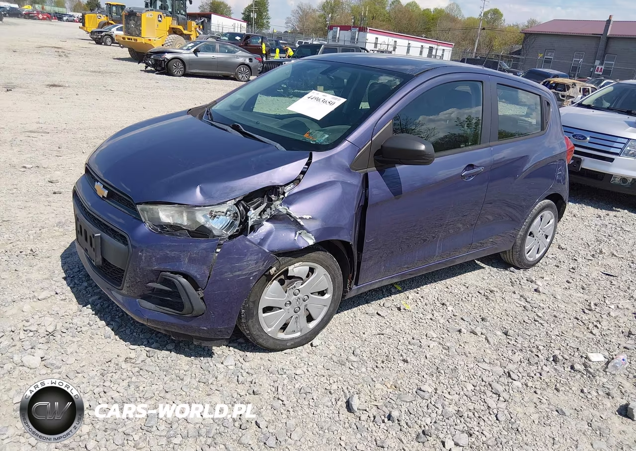 2016 Chevrolet Spark Ls Cvt VIN:KL8CB6SA7GC561653 - 2