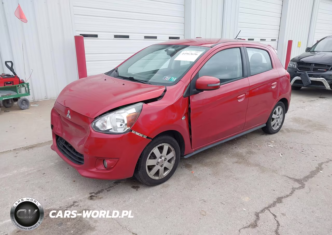 2015 Mitsubishi Mirage Es VIN:ML32A4HJ4FH045434 - 2