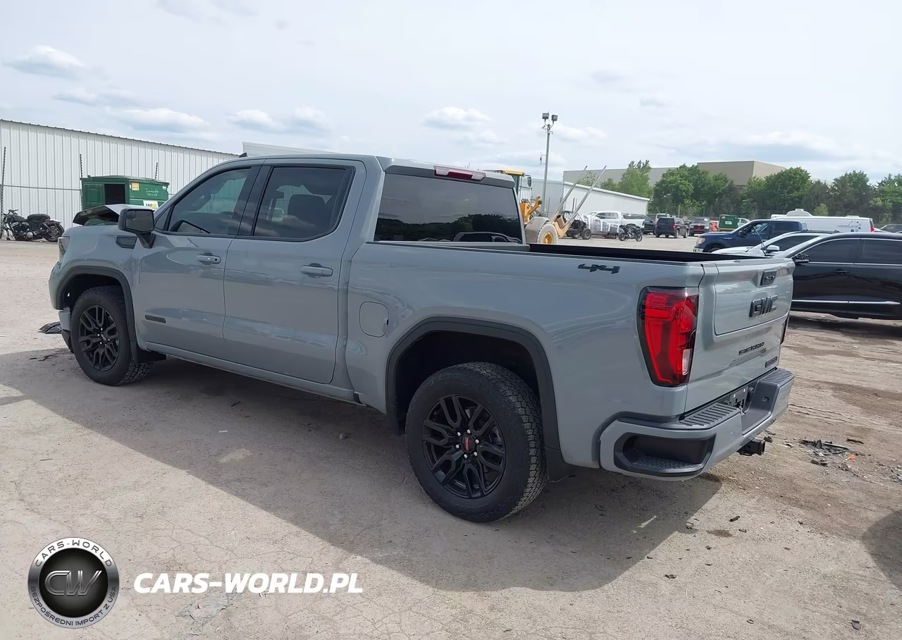 2024 GMC Sierra 1500 4Wd Short Box Elevation With 3Vl VIN:3GTPUJEK3RG375327 - 3