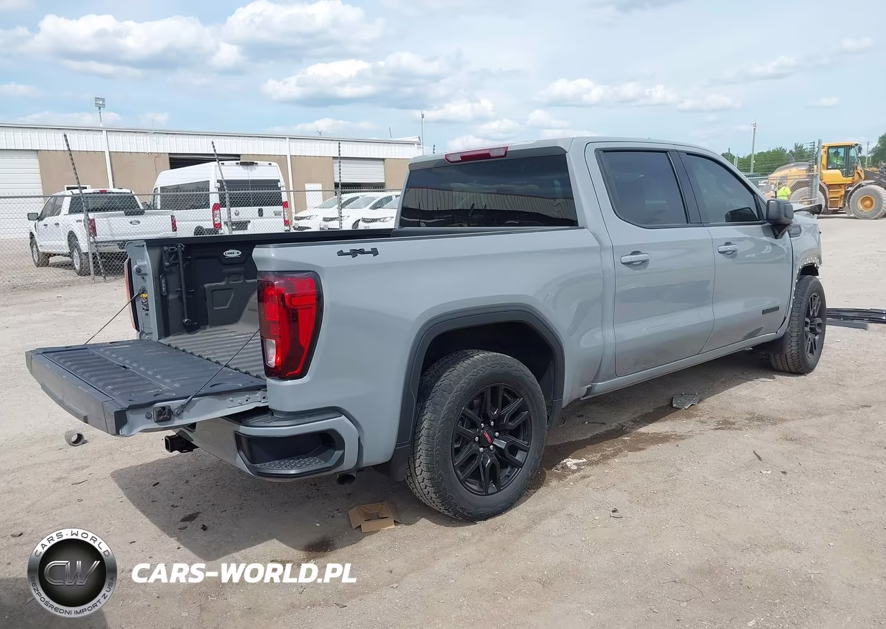 2024 GMC Sierra 1500 4Wd Short Box Elevation With 3Vl VIN:3GTPUJEK3RG375327 - 4