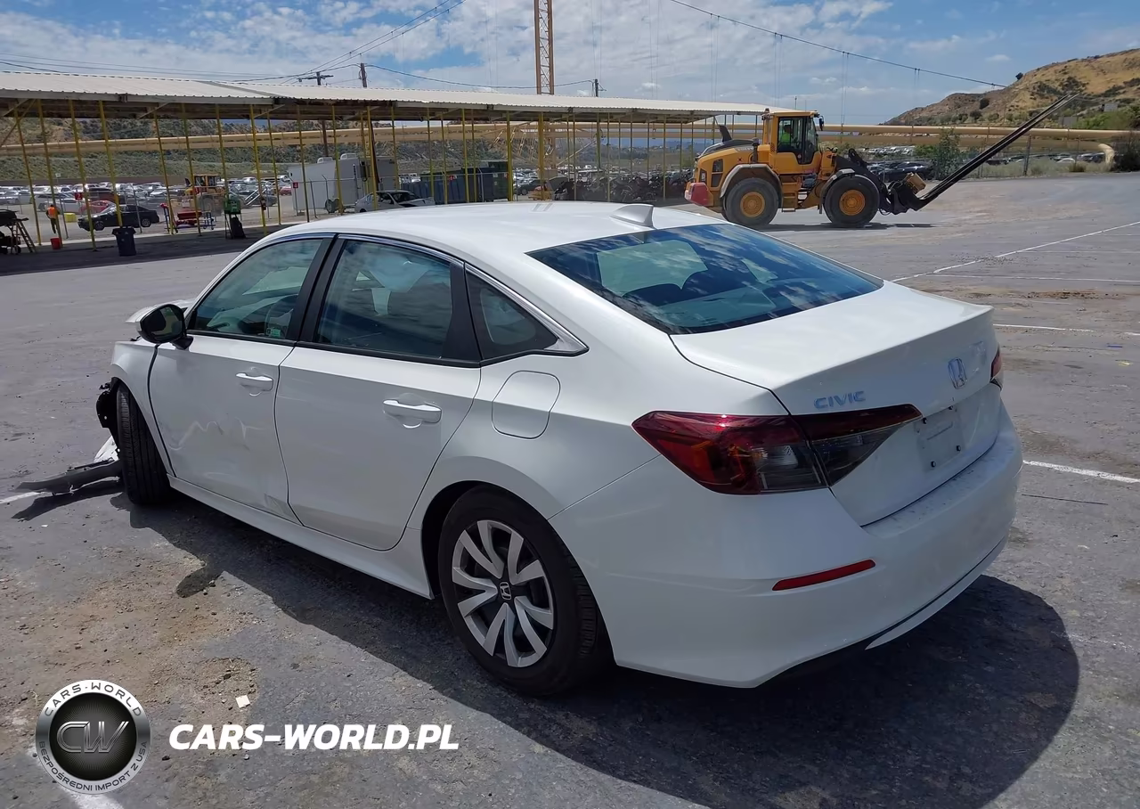 2026 Honda Civic Lx VIN:2HGFE2F20TH534035 - 3