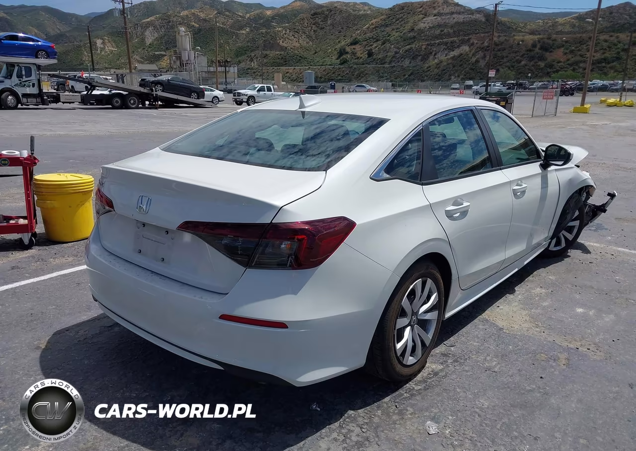 2026 Honda Civic Lx VIN:2HGFE2F20TH534035 - 4