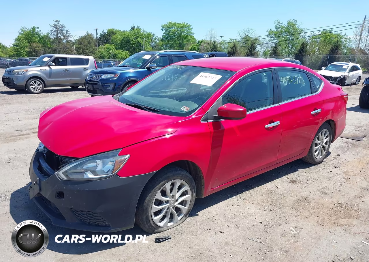 2019 Nissan Sentra Sv VIN:3N1AB7AP5KL610763 - 2
