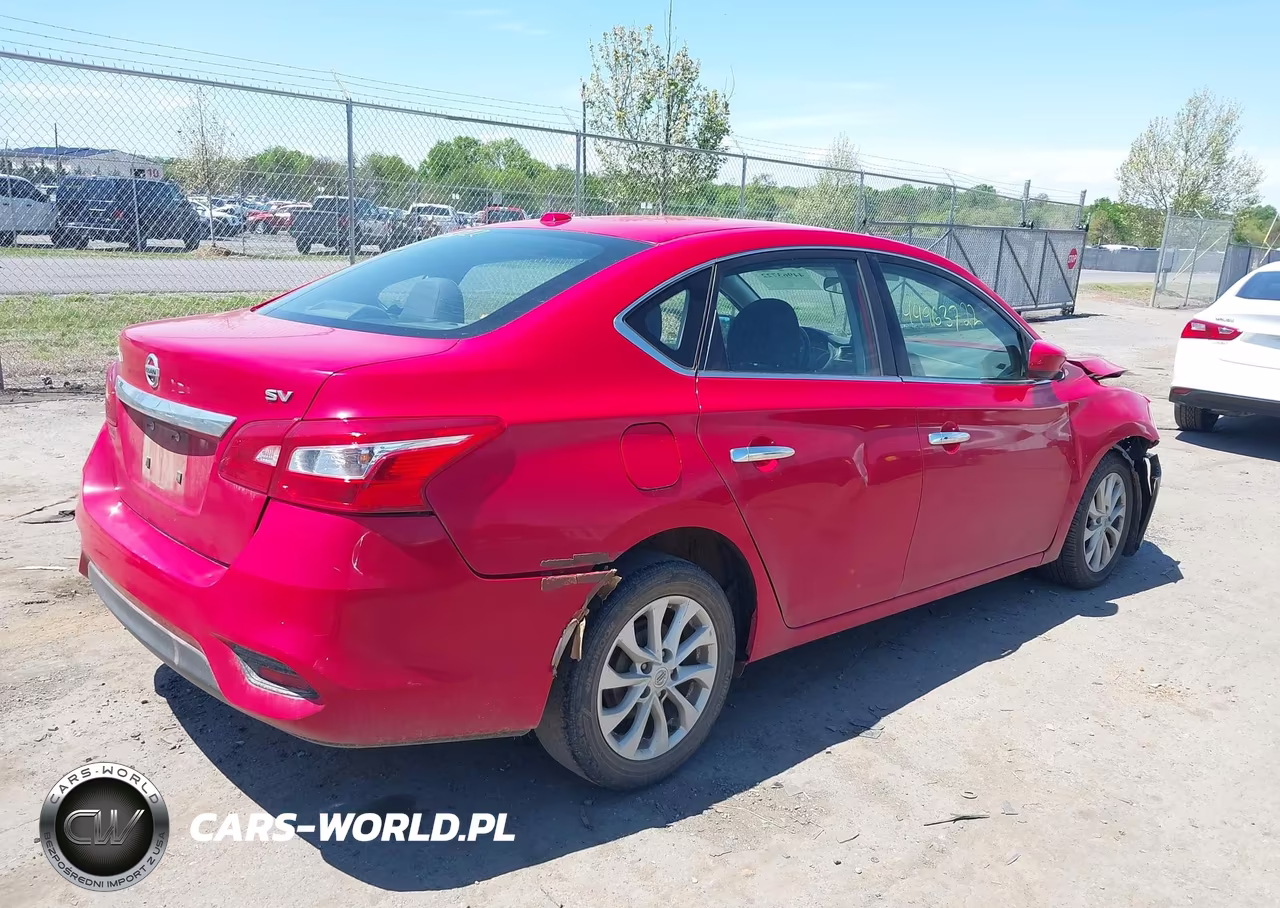 2019 Nissan Sentra Sv VIN:3N1AB7AP5KL610763 - 4
