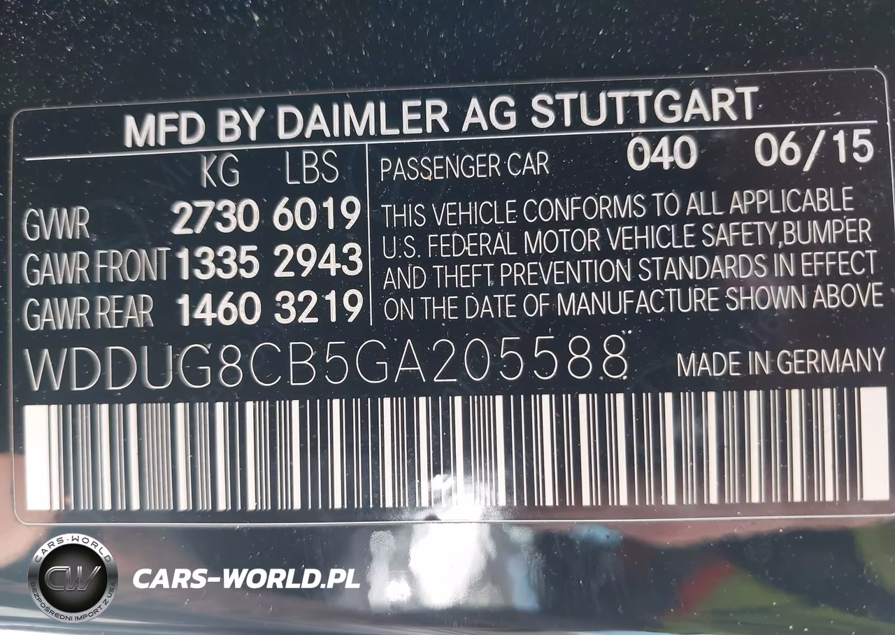 2016 Mercedes-Benz S 550 VIN:WDDUG8CB5GA205588 - 9