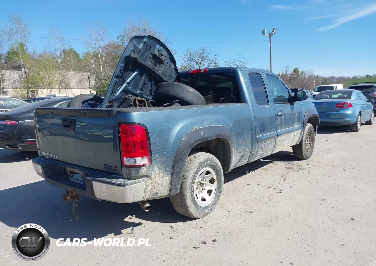 2009 GMC Sierra 1500 Sle VIN:1GTEK29J19Z276347 - 4