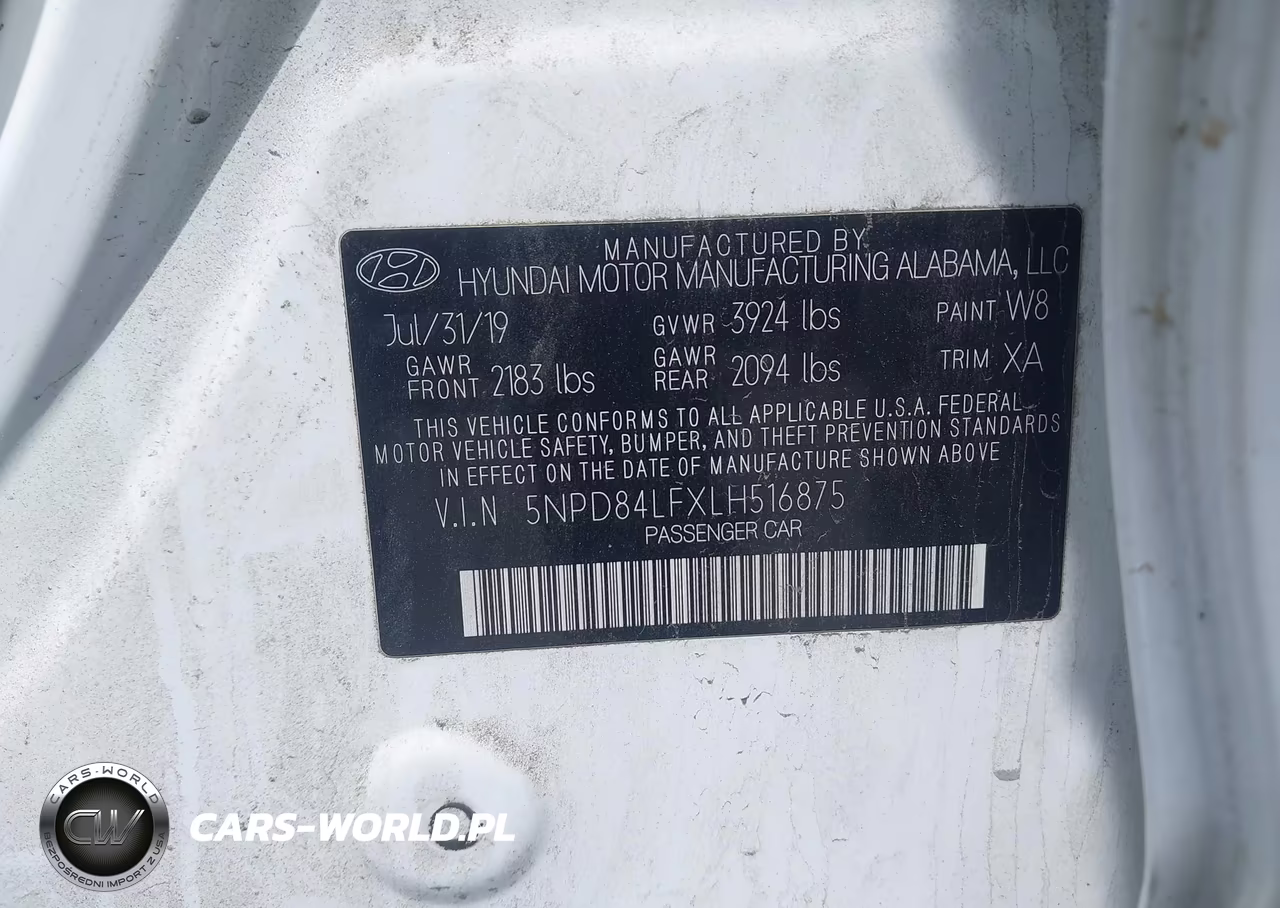 2020 Hyundai Elantra Value Edition VIN:5NPD84LFXLH516875 - 9