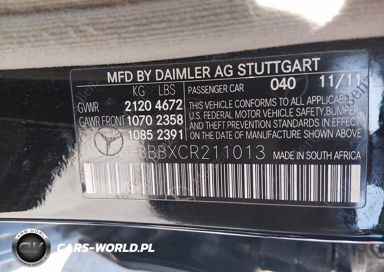 2012 Mercedes-Benz C 300 Sport 4Matic VIN:WDDGF8BBXCR211013 - 9