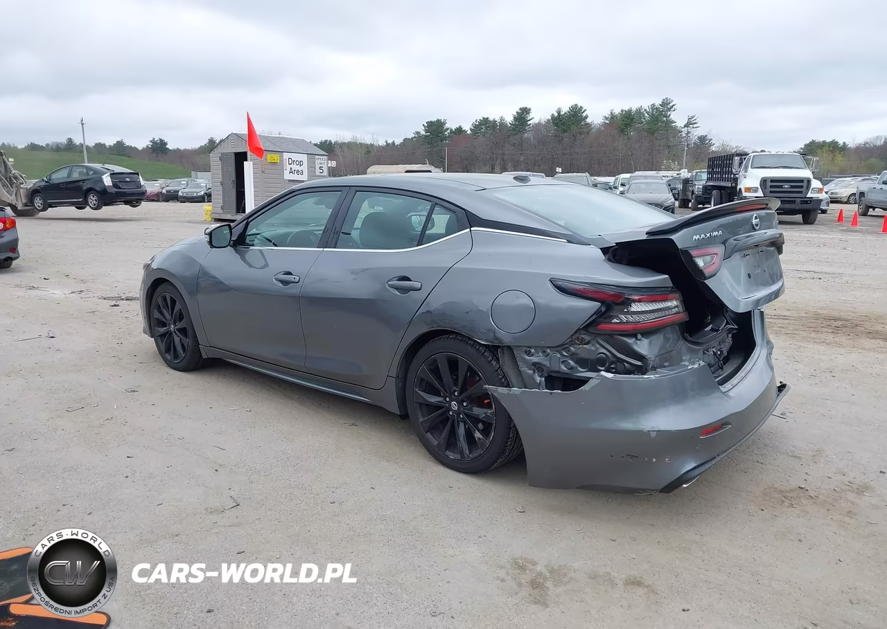 2021 Nissan Maxima Sr Xtronic Cvt VIN:1N4AA6EV3MC507123 - 3