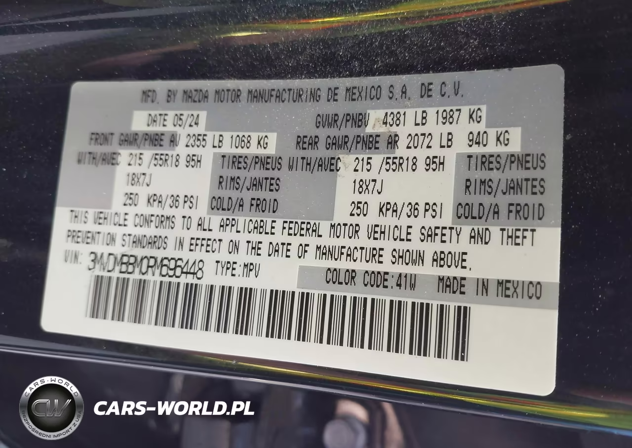 2024 Mazda Cx-30 2.5 S Select Sport VIN:3MVDMBBM0RM696448 - 9