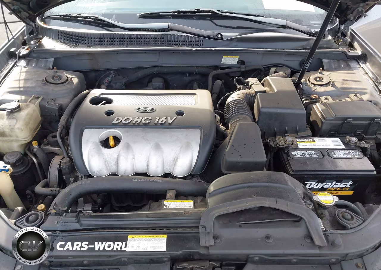 2008 Hyundai Sonata Gls VIN:5NPET46CX8H347310 - 10