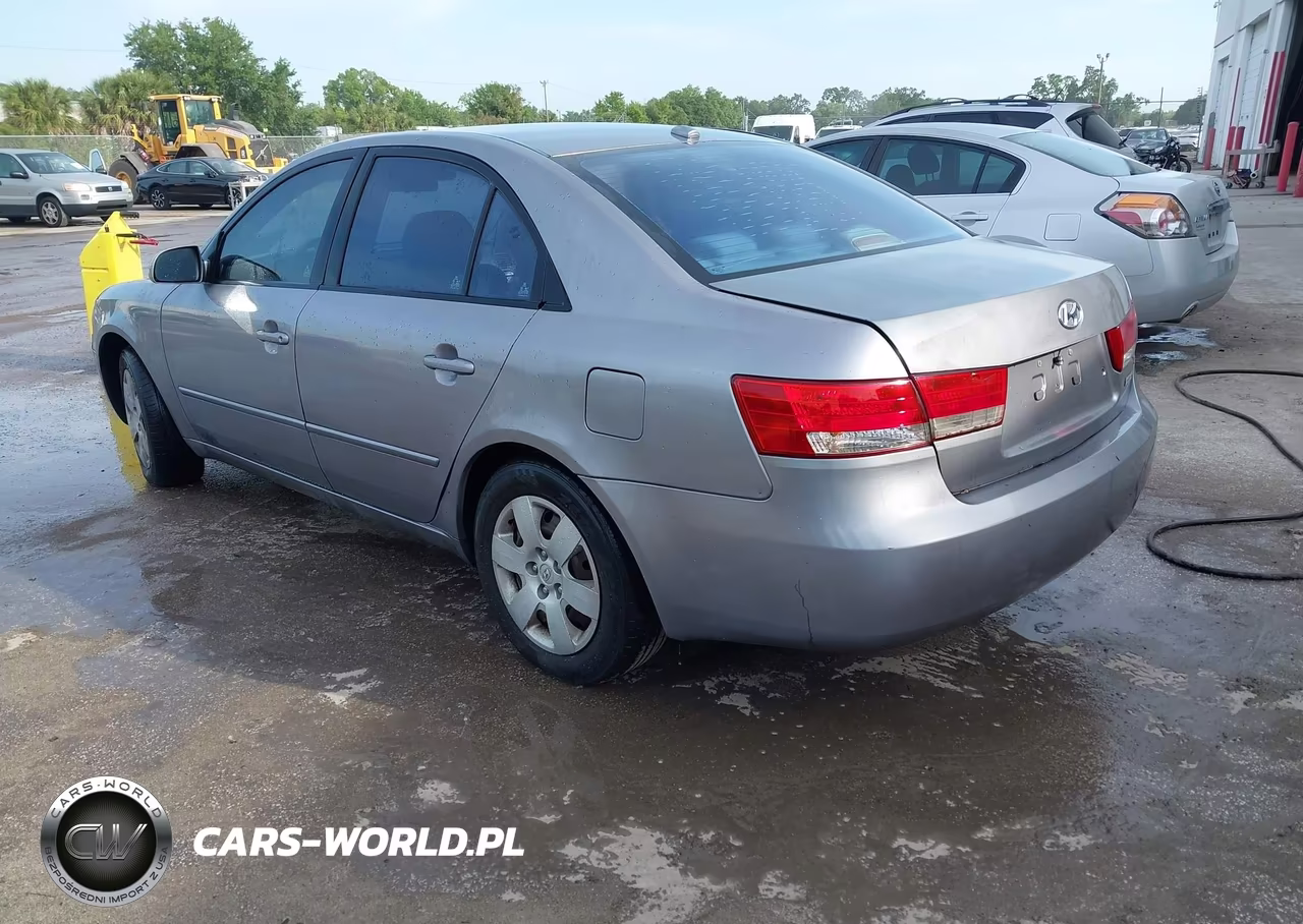 2008 Hyundai Sonata Gls VIN:5NPET46CX8H347310 - 3
