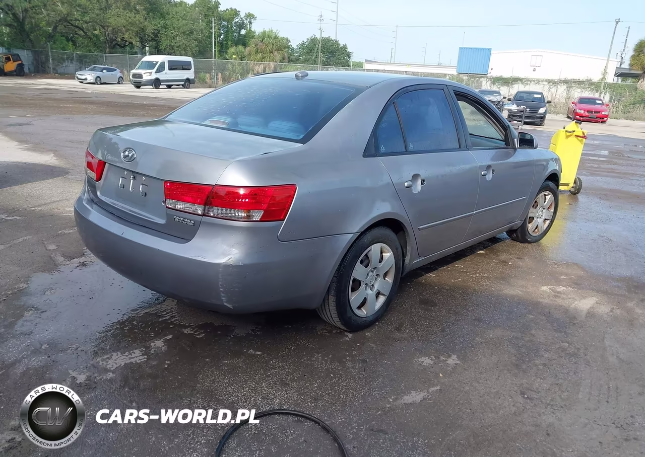 2008 Hyundai Sonata Gls VIN:5NPET46CX8H347310 - 4
