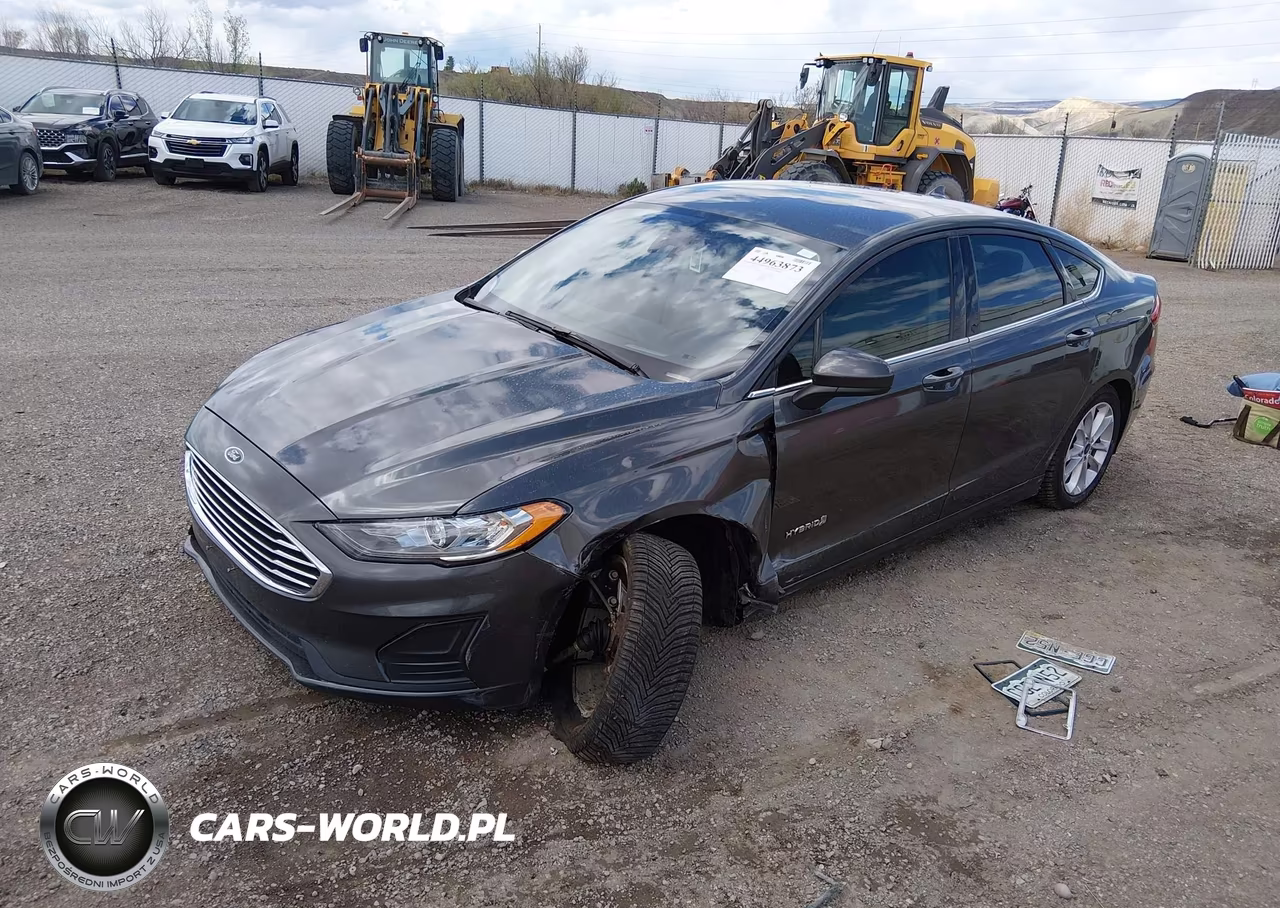 2019 Ford Fusion Hybrid Se VIN:3FA6P0LU2KR240115 - 2