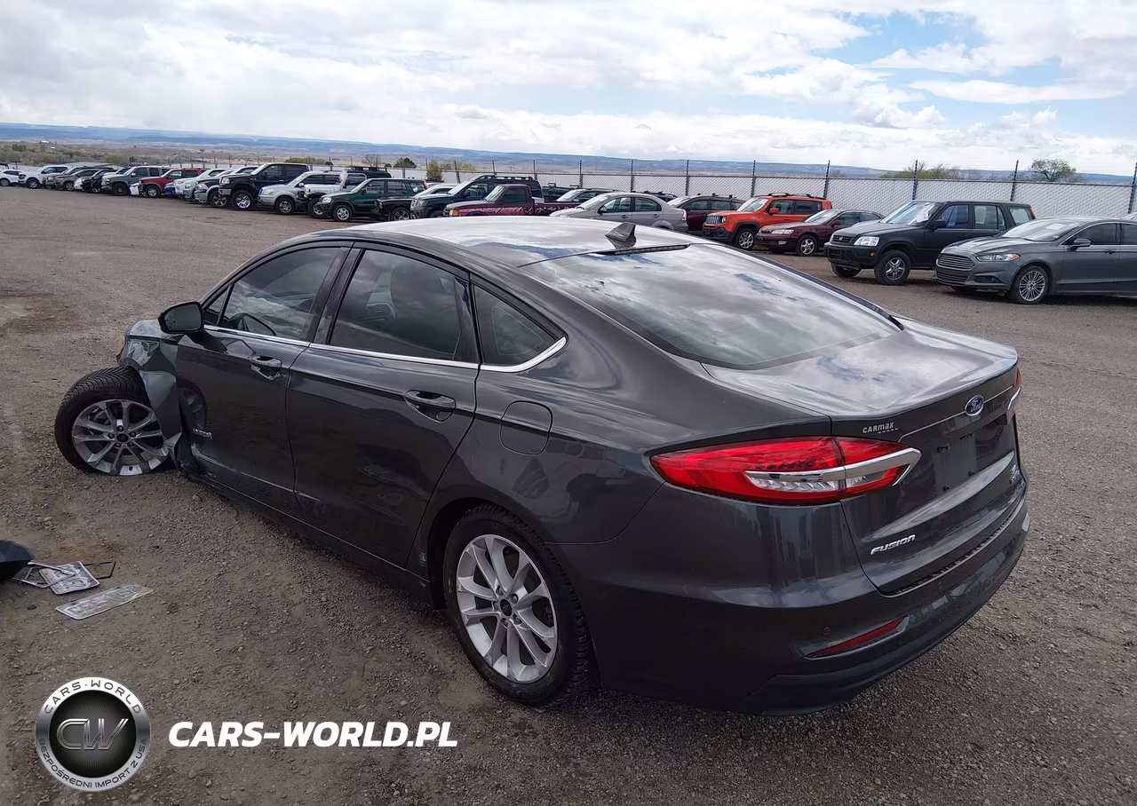 2019 Ford Fusion Hybrid Se VIN:3FA6P0LU2KR240115 - 3
