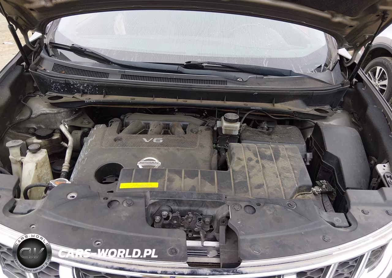 2012 Nissan Murano Sl VIN:JN8AZ1MW7CW235080 - 10