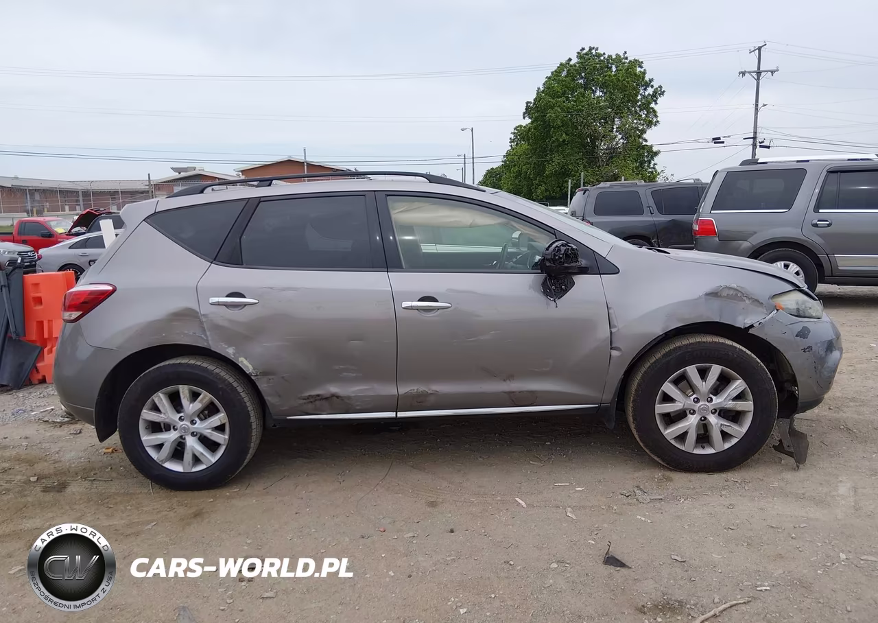 2012 Nissan Murano Sl VIN:JN8AZ1MW7CW235080 - 13
