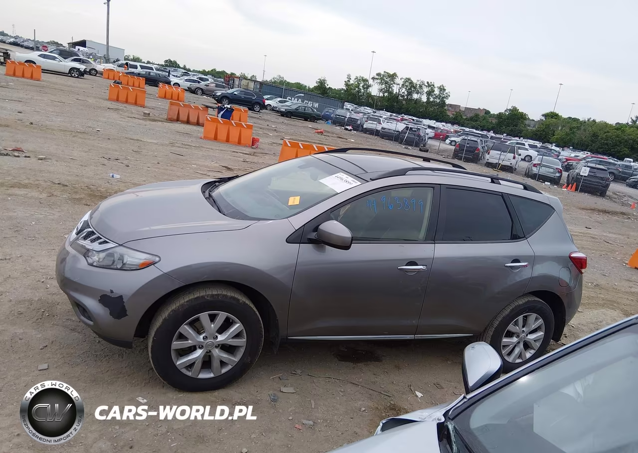2012 Nissan Murano Sl VIN:JN8AZ1MW7CW235080 - 14