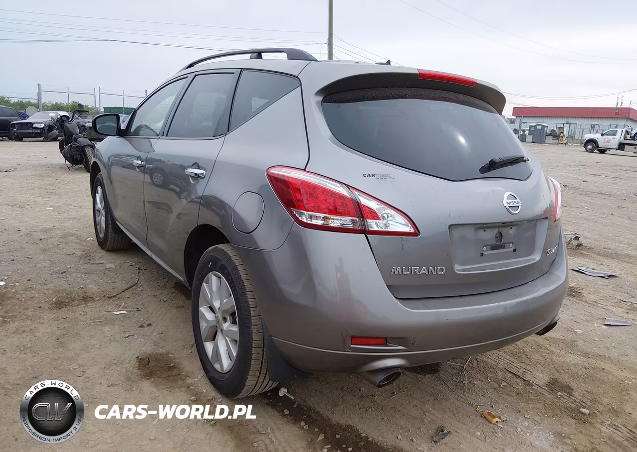 2012 Nissan Murano Sl VIN:JN8AZ1MW7CW235080 - 3
