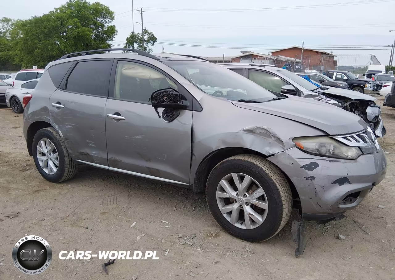 2012 Nissan Murano Sl VIN:JN8AZ1MW7CW235080 - 6