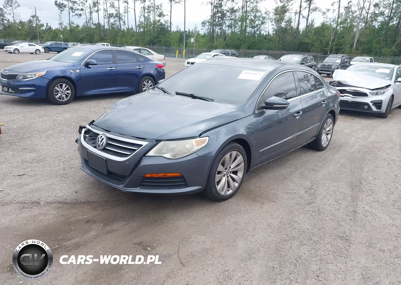 2012 Volkswagen Cc Sport VIN:WVWNP7AN6CE533935 - 2