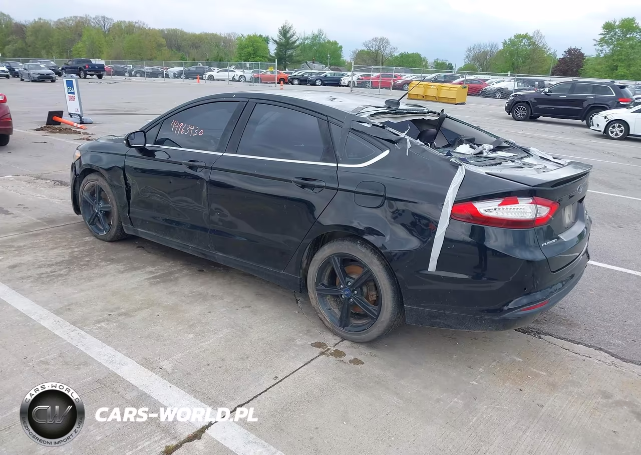2016 Ford Fusion Se VIN:3FA6P0HD9GR163825 - 3