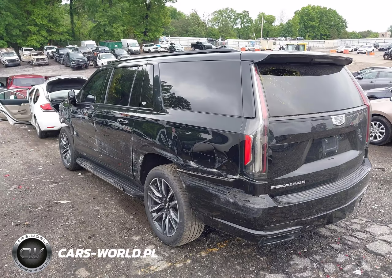 2022 Cadillac Escalade Esv 2Wd Sport VIN:1GYS3NKL0NR217100 - 3