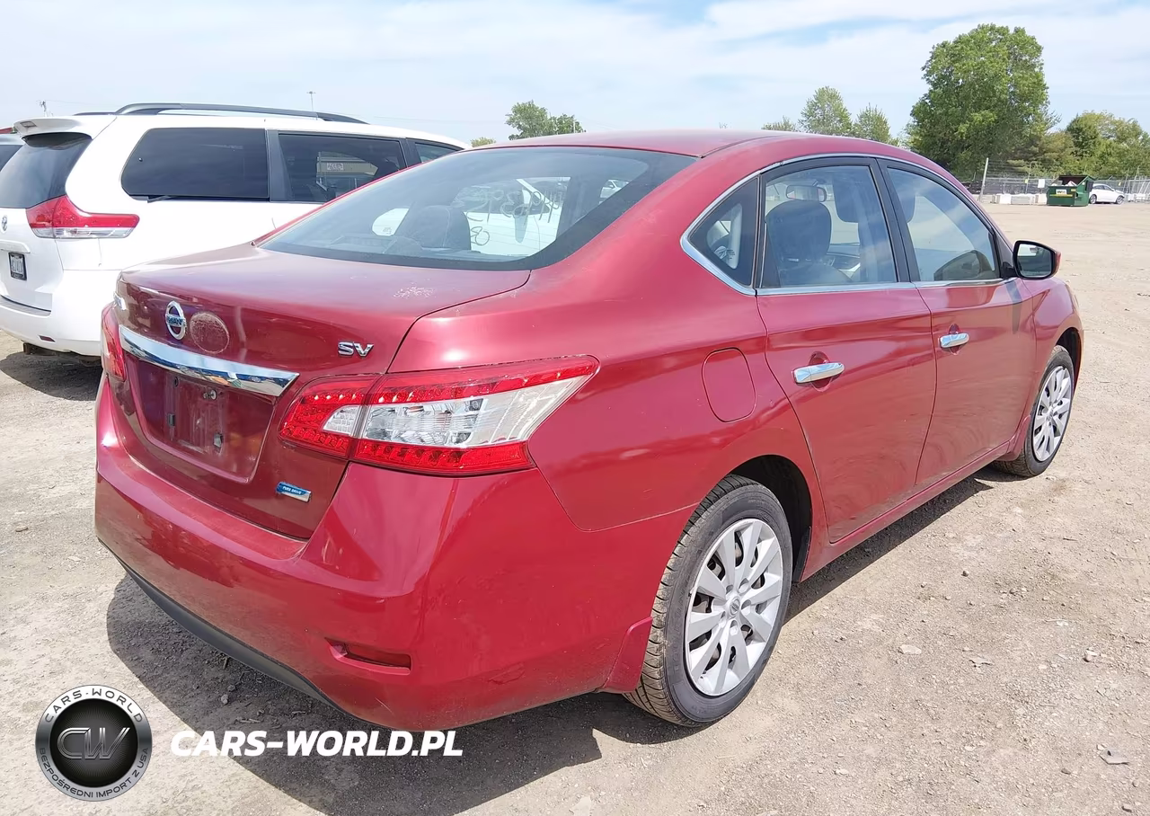 2014 Nissan Sentra Sv VIN:3N1AB7APXEY322437 - 4