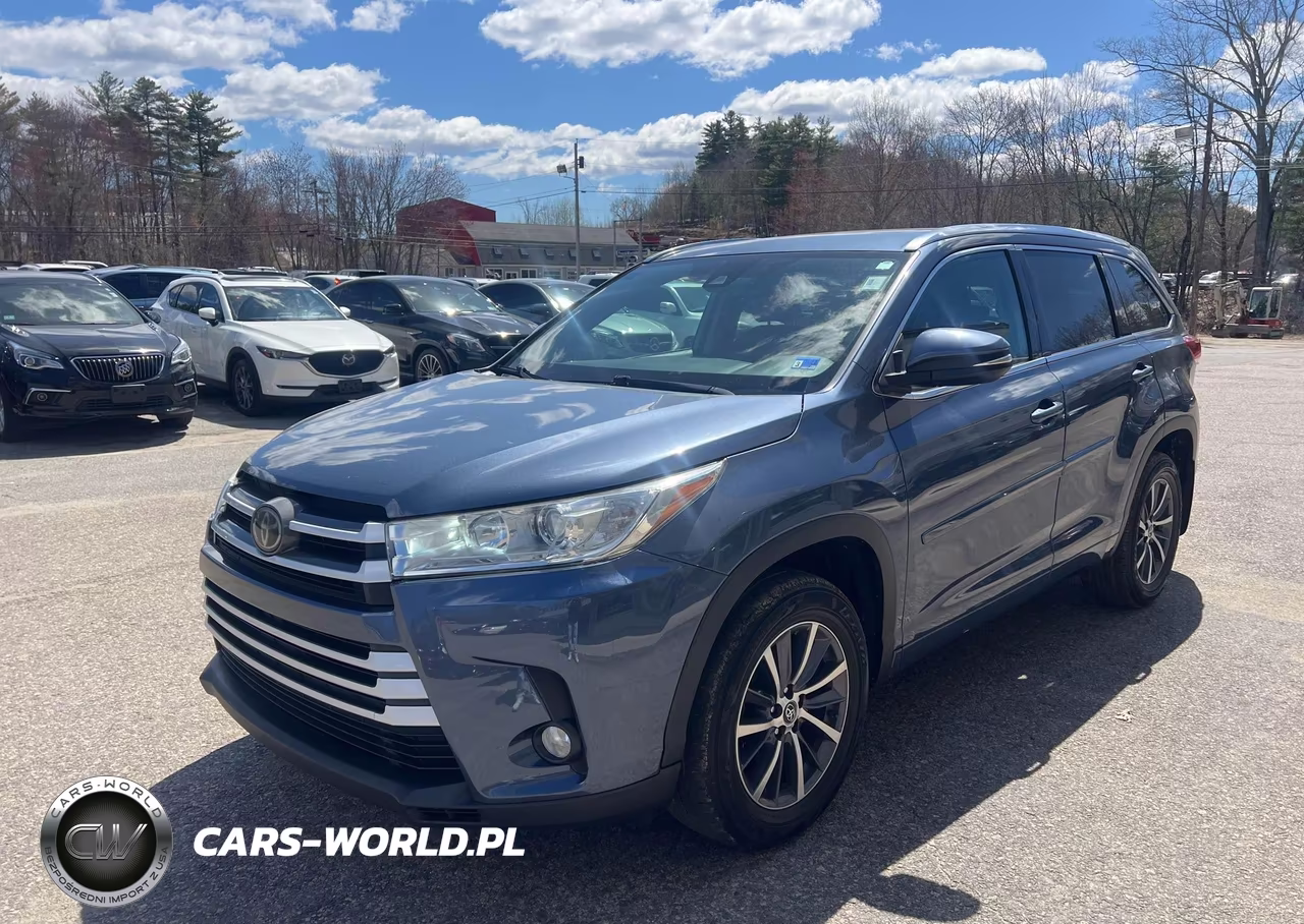 2018 Toyota Highlander Xle VIN:5TDJZRFH5JS862429 - 2