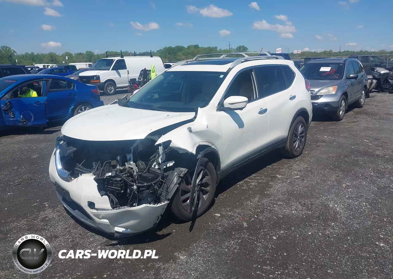2016 Nissan Rogue Sl VIN:5N1AT2MV1GC850365 - 2
