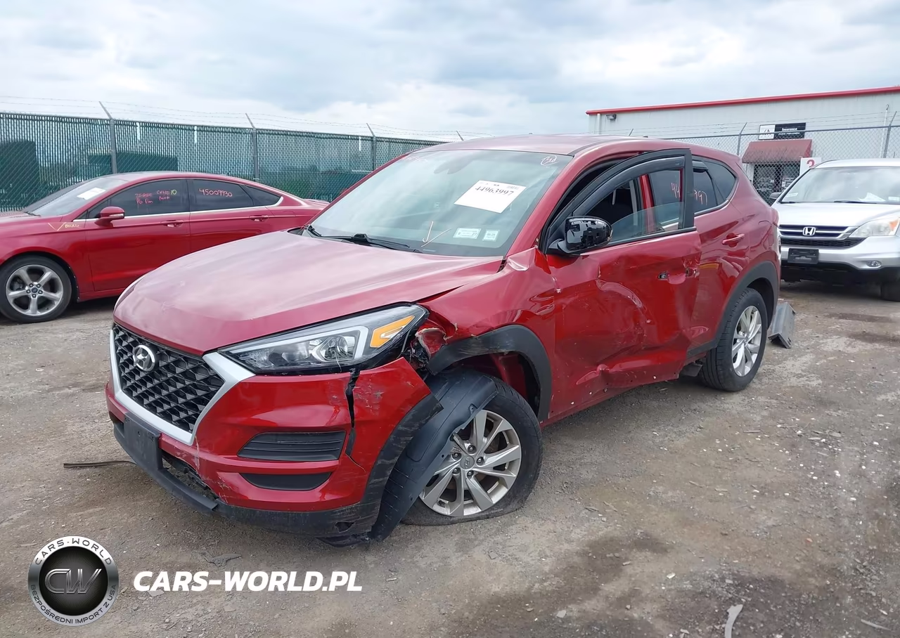 2021 Hyundai Tucson Se VIN:KM8J2CA4XMU330935 - 2