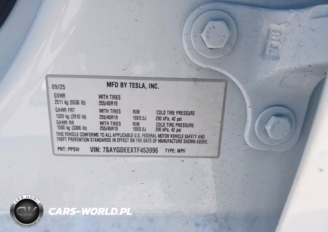2026 Tesla Model Y All-Wheel Drive-Long Range Launch Series-Premium All-Wheel Drive VIN:7SAYGDEEXTF453996 - 9