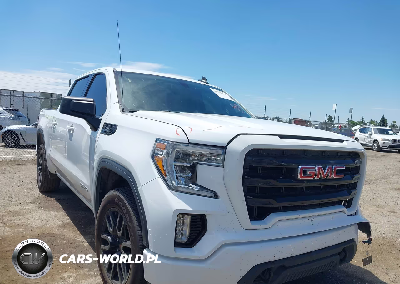 2021 GMC Sierra 1500 4Wd Short Box Elevation