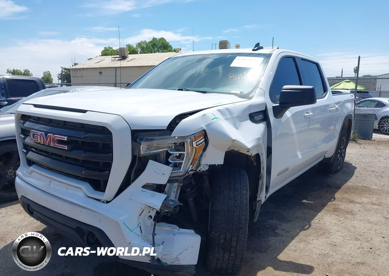 2021 GMC Sierra 1500 4Wd Short Box Elevation VIN:3GTU9CED5MG449955 - 2