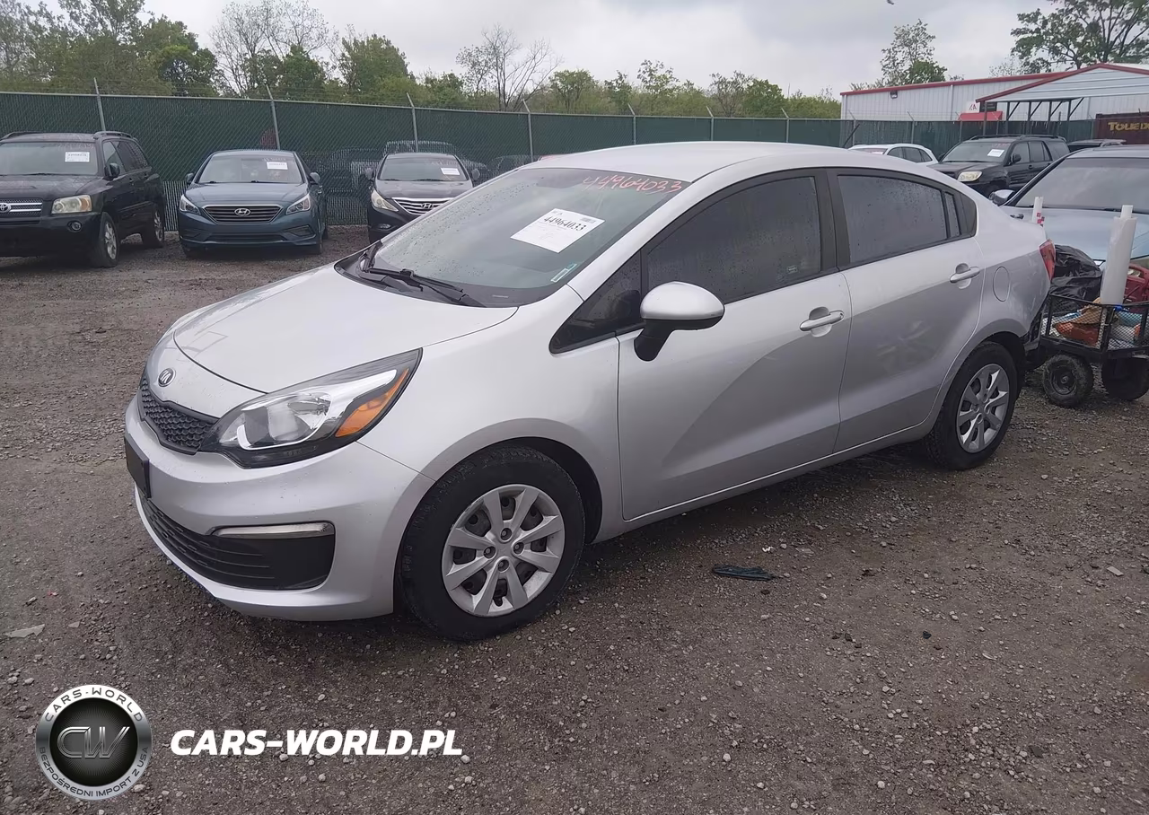 2016 Kia Rio Lx VIN:KNADM4A34G6668300 - 2